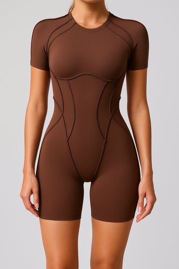 Backless midi bodysuit