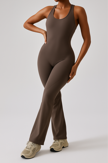 Backless pantaloons bodysuit
